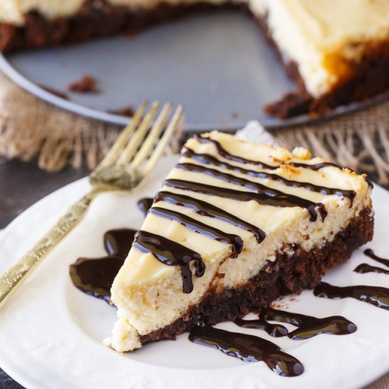 Brownie Bottom Cheesecake