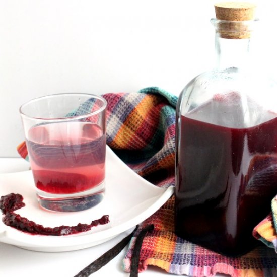 Rasp-Blackberry Vanilla Syrup