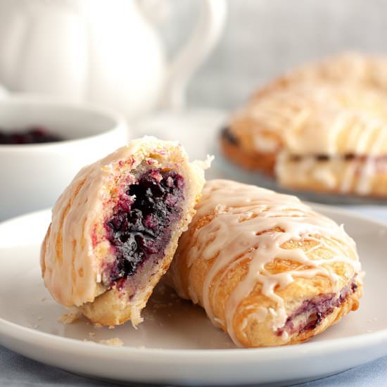 Vegan Blueberry Hand Pies