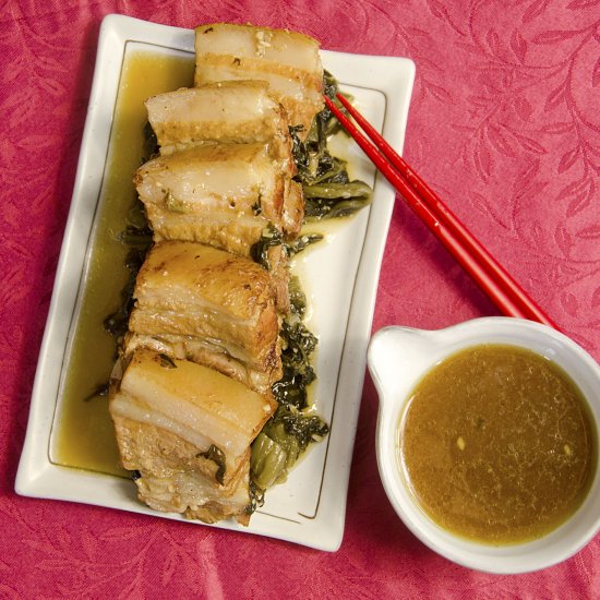 Hakka Preserved Mustard Pork Belly