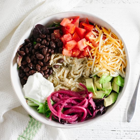 Salsa Verde Chicken Salad