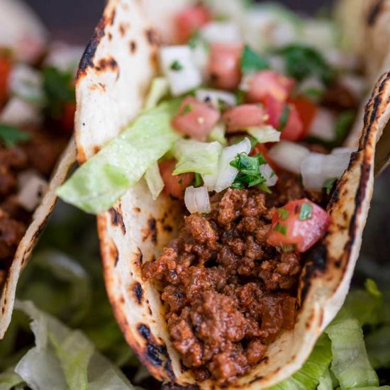 Easy Ground Beef Tacos