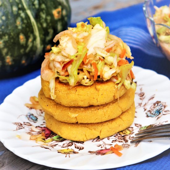 Kabocha Squash Vegan Pupusas