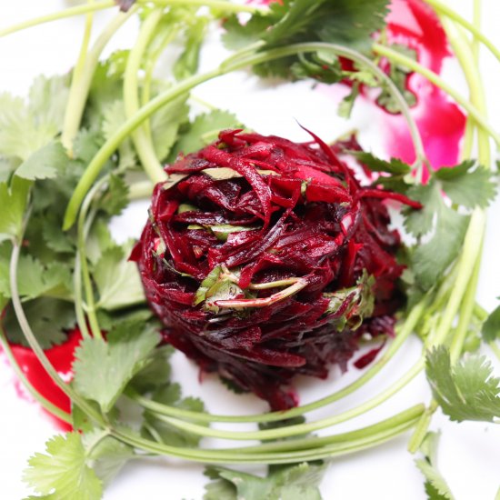 Seaside Vegan Beet Salad