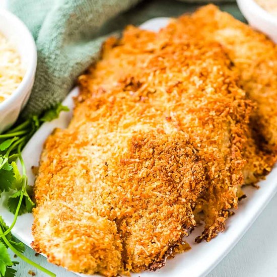 Parmesan Crusted Tilapia