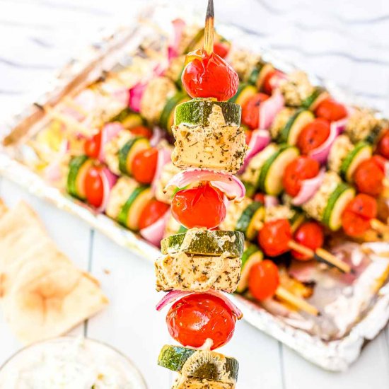 Greek Chicken Kabobs