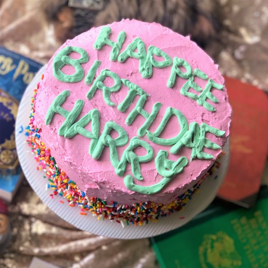 Harry Potter’s Birthday Cake