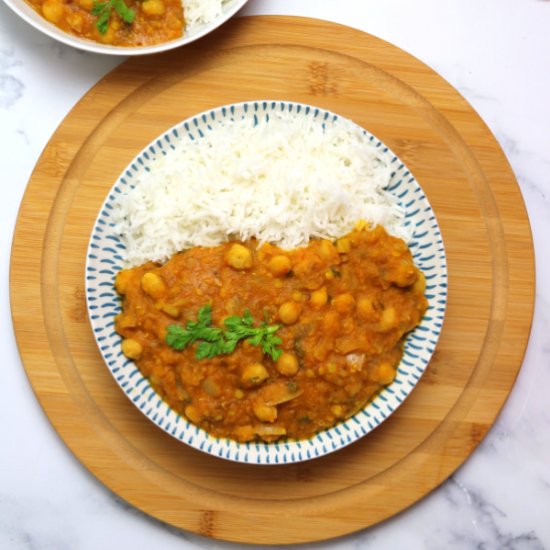 Easy Chickpea Curry