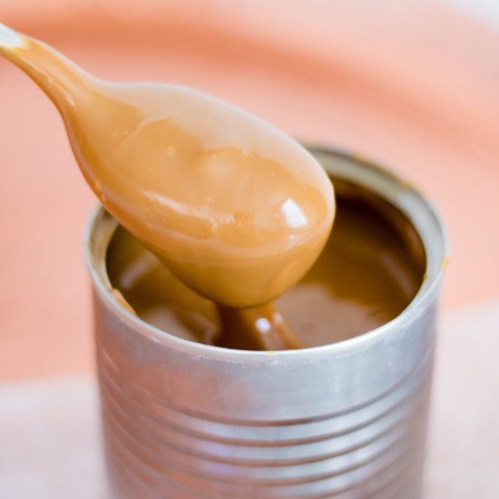 Pressure cooker dulce de leche