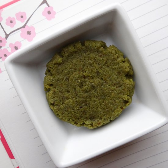 Low-Carb Matcha Green Tea Cookies