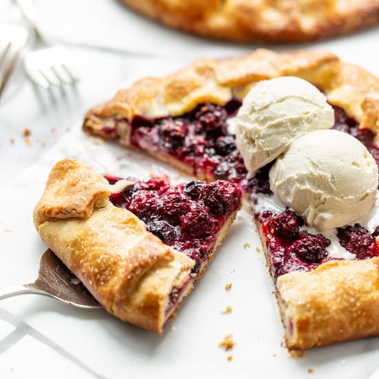 Mixed Berry Crostata