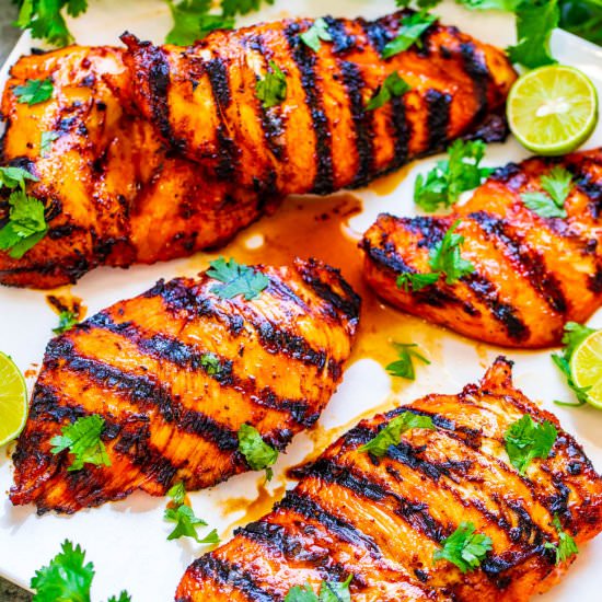 Grilled Sriracha Lime Chicken