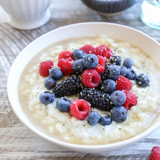 Cauliflower Breakfast Porridge