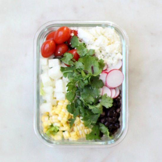 Meal Plan Black Bean Jicama Salad