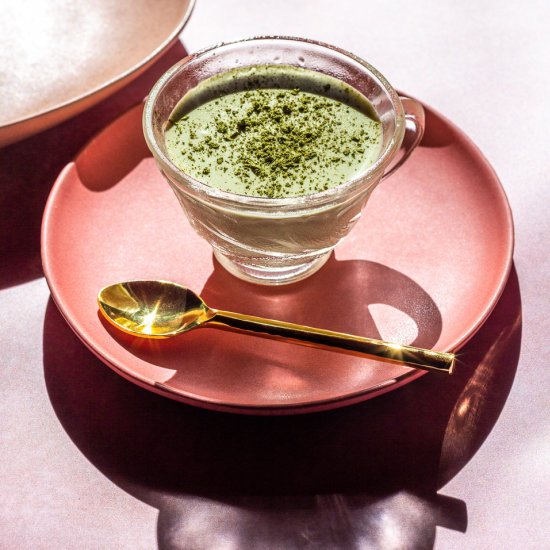 Matcha Panna Cotta