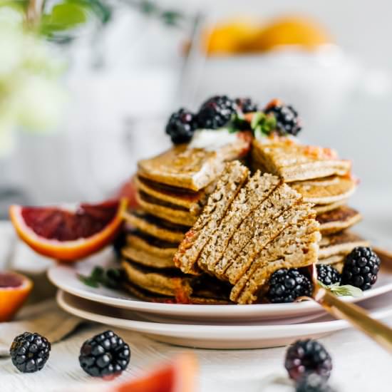 Lemon Chia Seed Whole Grain Pancake