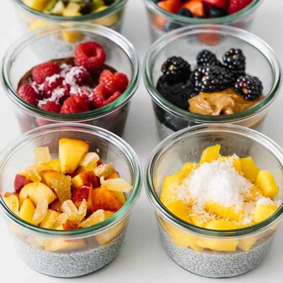 Meal Prep Chia Pudding