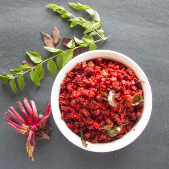 Kerala Beetroot Thoran Recipe