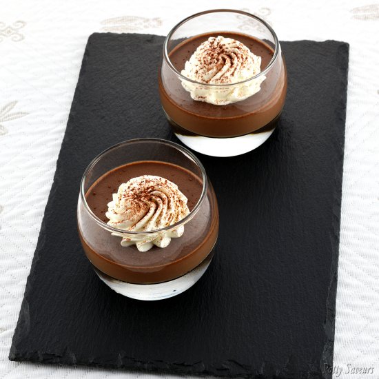 Dark Chocolate Panna Cotta