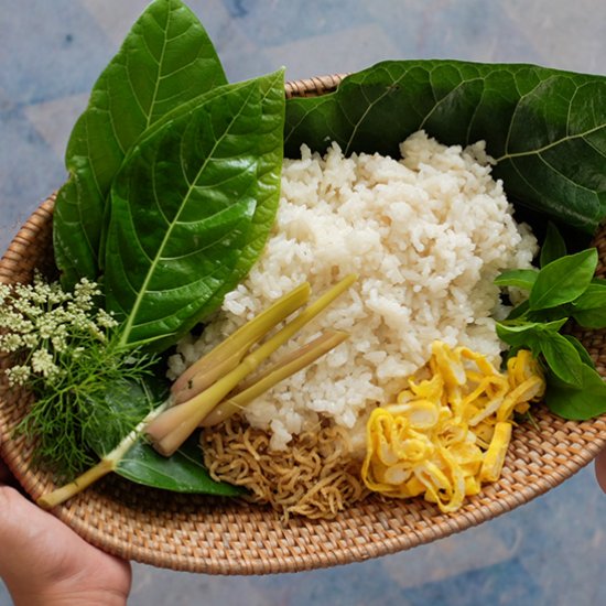 Indonesian Lemongrass rice