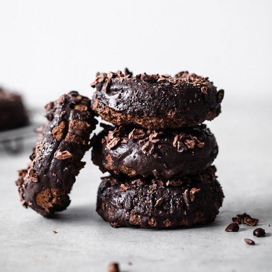 Baked Chocolate Donuts