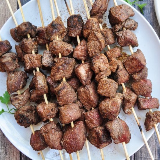 Grilled Lamb Kabobs