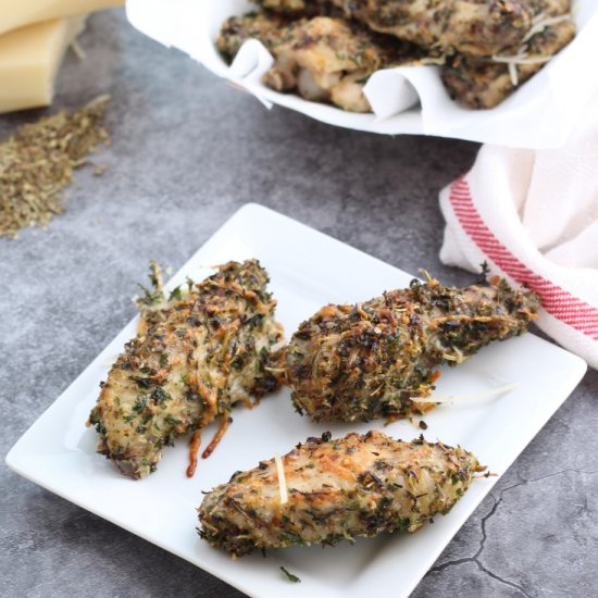 Garlic Parmesan Chicken Wings