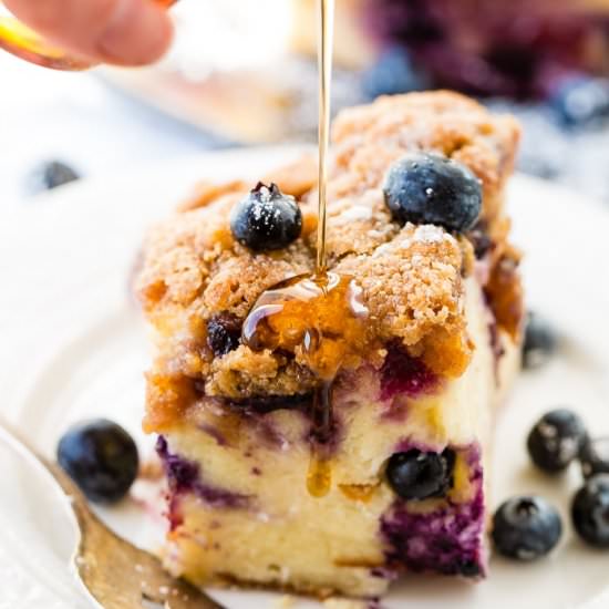 INSTANT POT BLUEBERRY FRENCH TOAST