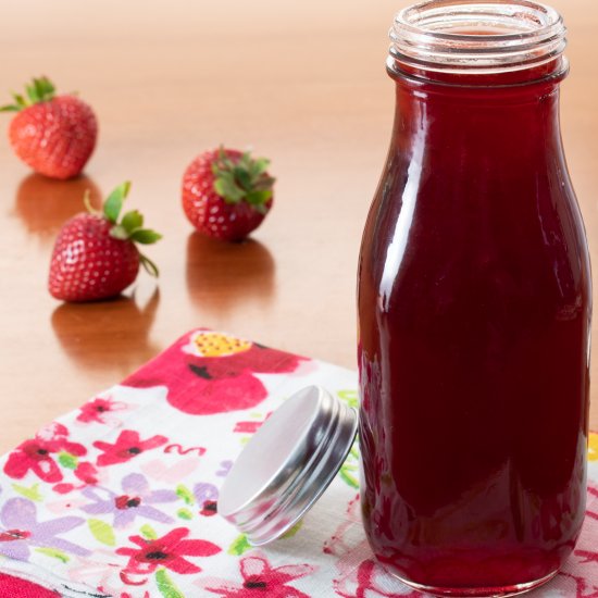 Strawberry Simple Syrup