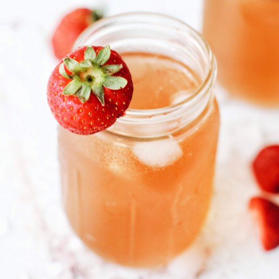 Infused Strawberry Iced Tea