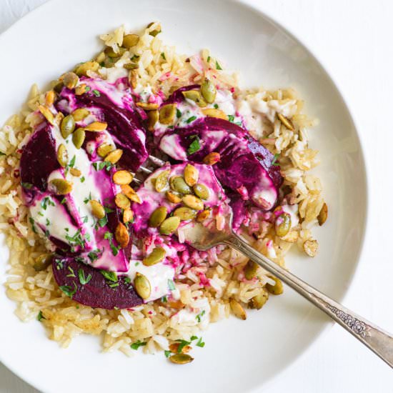 Crispy Brown Rice Bowl