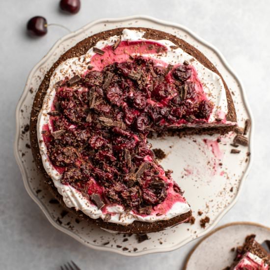 Chocolate Cherry Cake