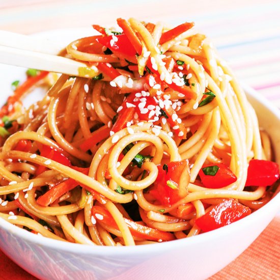 Asian Pasta Salad Recipe