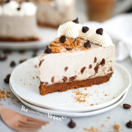 Choc chip espresso cheesecake