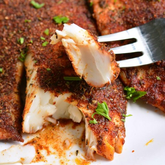 BLACKENED TILAPIA