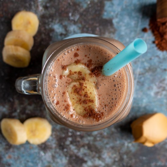 Chocolate Peanut Butter Smoothie