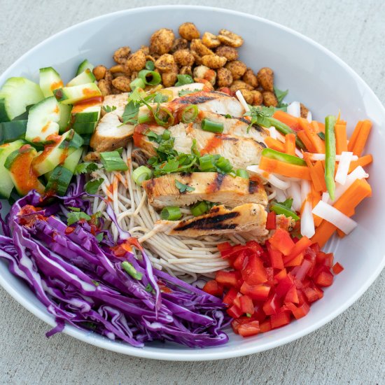 Vietnamese Grilled Chicken Bowl