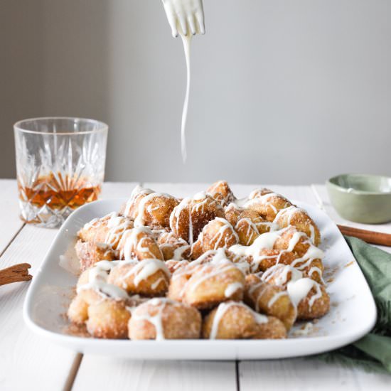 Cinnamon Sugar Pretzel Knots