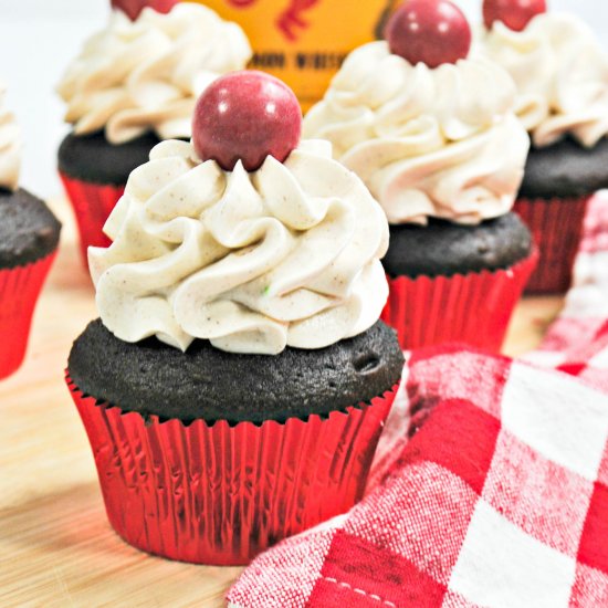 Fireball Cupcakes