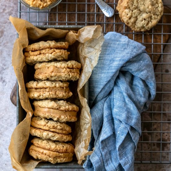 Peanut Butter Oatmeal Cookies