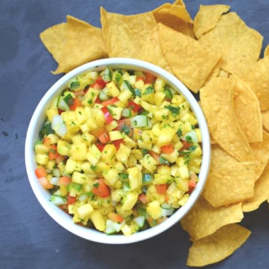 Pineapple Mango Salsa