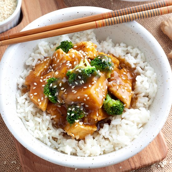 Vegan Orange Tofu