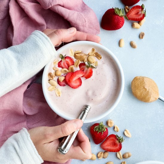 pb&j smoothie bowls