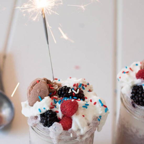 Summer Berries Cream Coffee Frappe