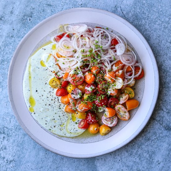 Tomato Salad + Buttermilk Dressing