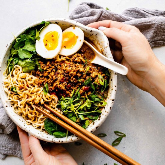 Tan Tan Noodles (Tantanmen Ramen)