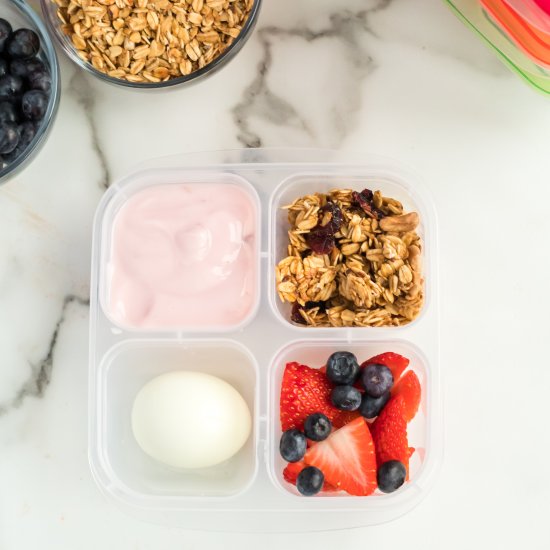 Yogurt Parfait Snack Box