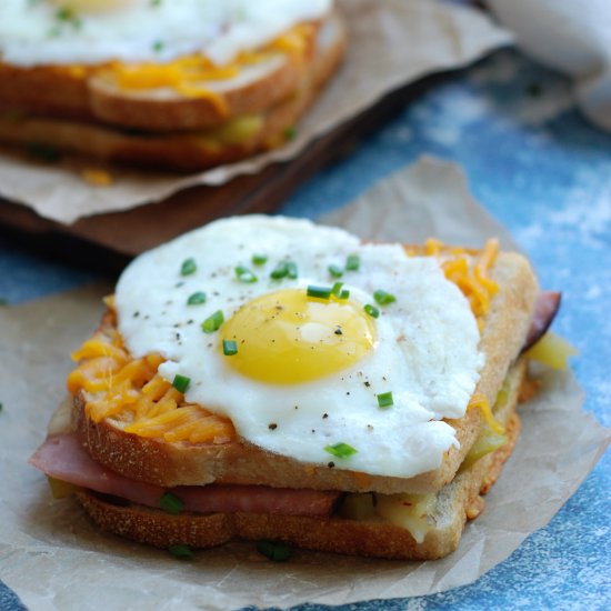 Chile Relleno Croque Madame