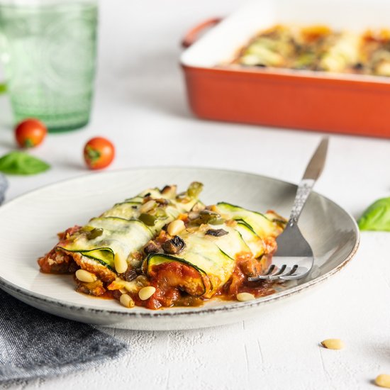 Zucchini and Ricotta Cannelloni