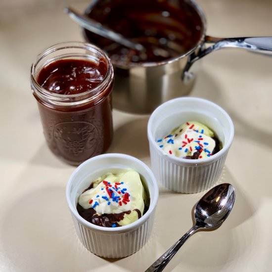 Dark Chocolate Hot Fudge